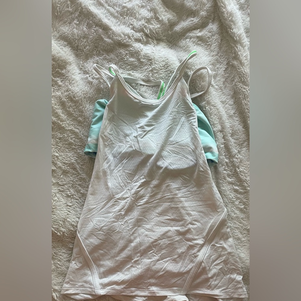 Vintage Lululemon white tank top